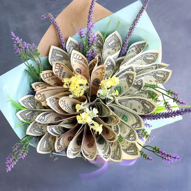 Money Bouquet DIY